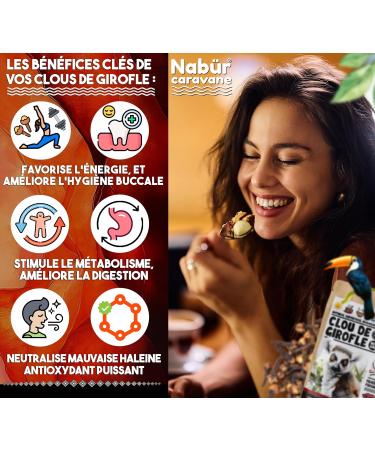 Nab r - 125gr Clou de Girofle B ton entier Clou de Girofle Cuisine Marinade Th Sans Additifs 125 gr - Buy Online on GoSupps.com