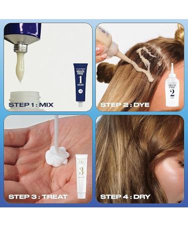 Clairol Nice'n Easy Permanent Hair Dye 7 Dark Blonde 6.26 Fl Oz - Pack of 1 | Long-Lasting Hair Color - Buy Online on GoSupps.com