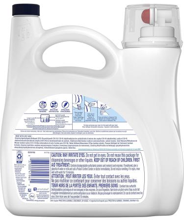 Tide Free & Gentle Liquid Laundry Detergent 138 fl oz Unscented 96 Loads Pack of 1 - Eco-Friendly International Shipping - Buy Online on GoSupps.com