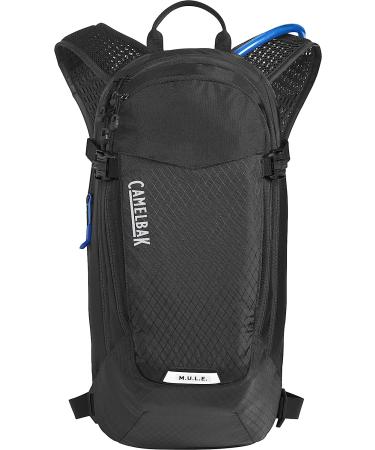 CamelBak M.U.L.E. 12 Mountain Biking Hydration Backpack - Magnetic Tube Trap - 100oz Black - Buy Online on GoSupps.com