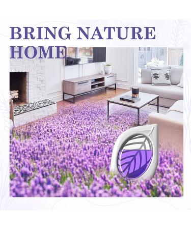 Lavender Essential Oil Air Freshener 4 Pack - Long Lasting Odor Eliminator for Home, Closets, Bathroom - Up to 120 Days - Buy Online on GoSupps.com