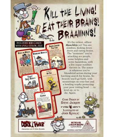 Munchkin Zombies: A Fun and Fast-Paced Card Game for Zombie Enthusiasts - Buy Online on GoSupps.com