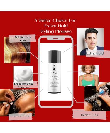 Best Styling Mousse for Frizz Control & Braids - 200ml | International Shipping Available - Buy Online on GoSupps.com