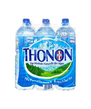 Thonon Flat Mineral Water from Haute-Savoie 6 x 1.5 L
