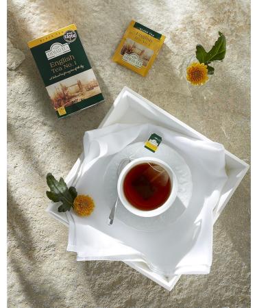 Ahmad Tea English Tea No.1 | Black Tea - 20 Teabag Sachets - Buy Online on GoSupps.com