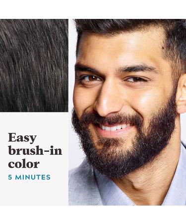 Just For Men Beard Coloring - Darkest Brown M-50 | Biotin, Aloe & Coconut Oil | Pack of 3 - Buy Online on GoSupps.com
