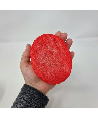 Rose Perfume Exfoliating Soap Sponge - Vegan & Cruelty-Free - Buy Online on GoSupps.com