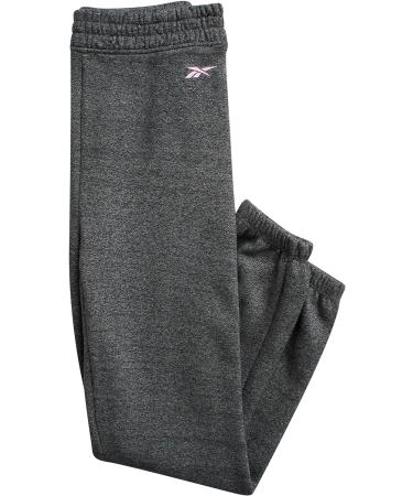 Reebok Girls' 2-Piece Fleece Sweatsuit Set - Dark Grey, Size 7-12 - Buy Online on GoSupps.com