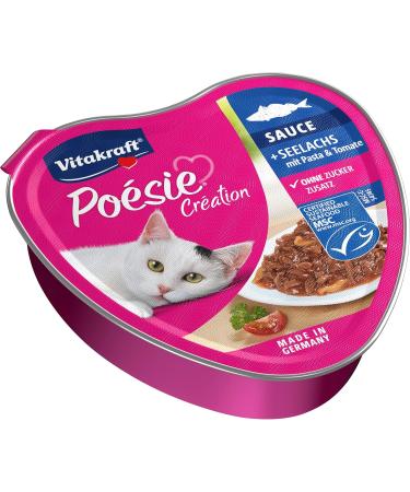 Vitakraft Po sie Seelachs Pasta & Tomato Sauce 15-pack (15 x 85g) - Buy Online on GoSupps.com