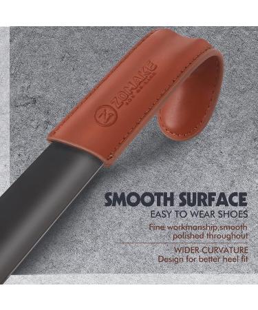 ZOMAKE 16.5 Inch Long Handle Metal Shoe Horn for Seniors, Men, Women, Kids - Easy Slip-On Shoehorn for Boots - Buy Online on GoSupps.com