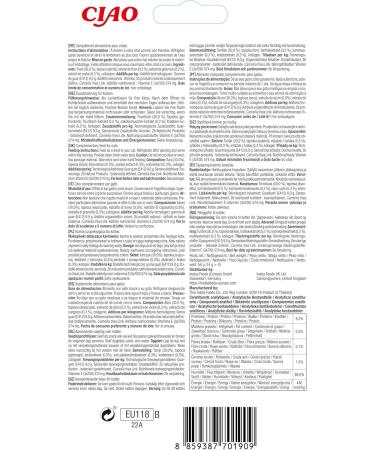 Inaba Churu Puree Cat Snacks - Tuna & Seafood Hand Feed Sticks - 4 x 14g Pack - Buy Online on GoSupps.com