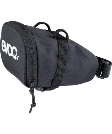 Evoc Bike Seat Bag - Bike Bag Under Seat Storage Bag for Road Bikes, Mountain Bikes, Universal Fit - Black
