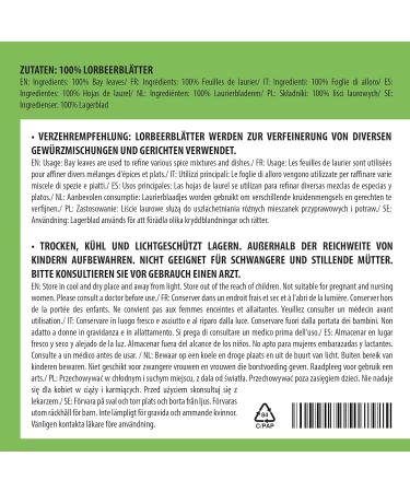 Buy 250g Handpicked Bay Leaves - 100% Pure & Natural - International Shipping Available - Buy Online on GoSupps.com