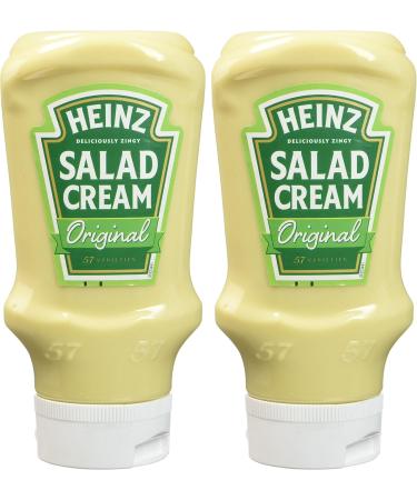 HEINZ Salad Cream | sauce salade cr meuse | Convient aux v g tariens | 425g - Lot de 2 1 - Buy Online on GoSupps.com