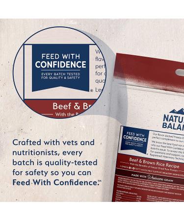 Natural Balance Limited Ingredient Freeze-Dried Raw Dog Food - Beef & Brown Rice 13 oz - Buy Online on GoSupps.com
