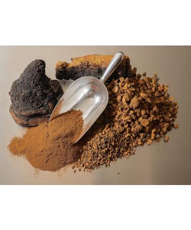 Organic Canadian Chaga Mushroom Chunks - 8 oz Wild Harvested Superfood Tea - Buy Online on GoSupps.com