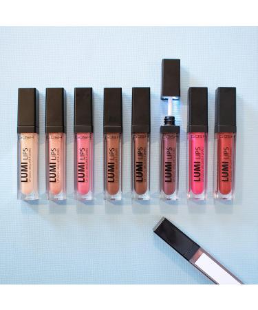 Gosh Lip Gloss 003 Ily - Vegan Long-Lasting Moisturizing Gloss with Integrated Light for Full Soft Lips - Perfume-Free - Buy Online on GoSupps.com