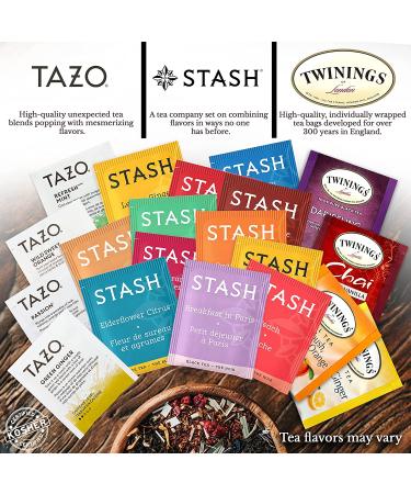 Bellina Tea Gift Basket for Women and Men - Herbal Tea Variety Pack with Premium Teas, Honey Straws, Mug & Gift Tag in Natural Bag - Buy Online on GoSupps.com