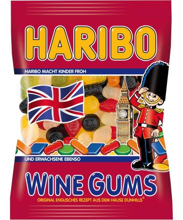  HARIBO HARIBO Wine Gums Set of 3 Rubber - Babyours - Wine Rubber Fruit Rubber in Bag Pouch 200 g - Buy Online on GoSupps.com