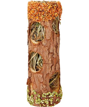 Trixie 60770 Natural Snack Tube Tunnel with Hay Filling for Small Rodents & Rabbits (Hibiscus Blossoms 20 cm/25g) - Buy Online on GoSupps.com