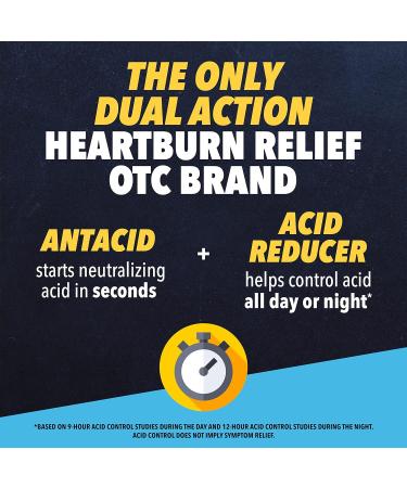 Pepcid Complete Mint Chewable Tablets - 25 ct | Acid Reducer + Antacid for Heartburn Relief - Buy Online on GoSupps.com