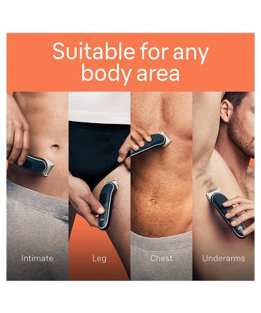 Braun Series 5 5360 Body Groomer for Men | SkinSecure Technology | Clean Shave Attachment | Waterproof and Cordless | 100-min Run Time | BG5360 - Buy Online on GoSupps.com