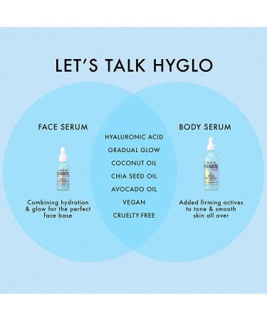 Isle of Paradise Hyglo Face Hyaluronic Self Tan Serum - 1.01 Fl Oz | Vegan, Cruelty Free, Hydrating & Brightening Gradual Tan Facial Serum - Buy Online on GoSupps.com