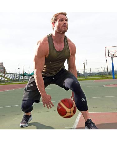 Vital Salveo Compression Knee Sleeve - Germanium Recovery Support for Running Basketball - X-Large - Buy Online on GoSupps.com