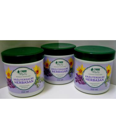 3 boxes of 250 ml of aromatic herb salt