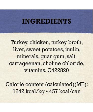Beyond Grain Free Natural Wet Dog Food Turkey & Sweet Potato 368 g (12 Pack) - Buy Online on GoSupps.com
