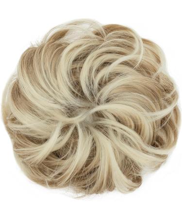 S-Noilite Hair Scrunchies for Women - Dark Blonde to Bleach Blonde Ponytail Extensions - Buy Online on GoSupps.com
