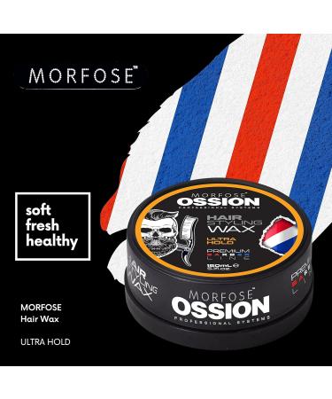 Morfose Barber Wax Ultra Hold | Premium Hair Styling Wax for Men | Natural Shine & Easy Application - Buy Online on GoSupps.com