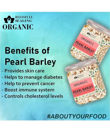 Blessfull Healing Organice Pearl Barley 2 lb (907 Gram) - Buy Online on GoSupps.com