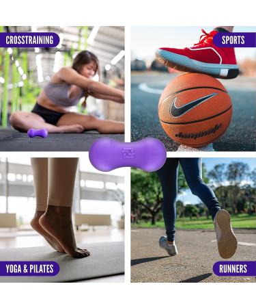 Ground Force Silicone Foot Roller for Plantar Fasciitis and Neuropathy - Foot Pain Relief and Muscle Ache Massage Roller - Plantar Fasciitis Roller for Foot Arch Soreness - Buy Online on GoSupps.com