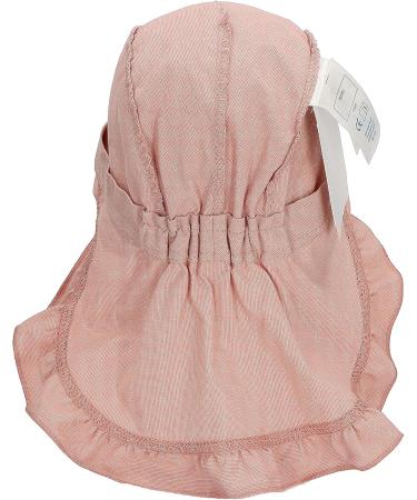 Sterntaler Girls Peaked Cap with Neck Protection - Wave Sun Hat 43 Pale Pink | International Shipping Available - Buy Online on GoSupps.com