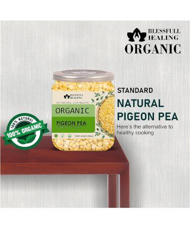 Blessfull Healing Organice Pigeon Pea 2 lb (907 Gram) - Buy Online on GoSupps.com