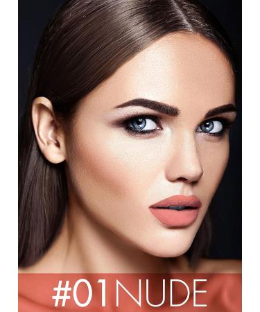 Buy Miss Cop Mat Lipstick in Nude - Long-Lasting Velvety Finish | International Shipping Available - Buy Online on GoSupps.com