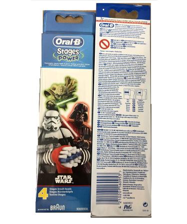 Braun Oral-B New Brusheads - Stages 4-pack Star Wars