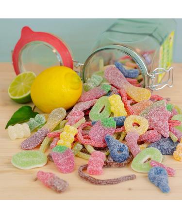 Sour Makes You Happy - Delicious Sour Candy Mix in Swing Top Jar | Perfect Gift or Treat - Buy Online on GoSupps.com