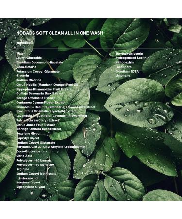 Soft Clean All-in-One Wash | Natural Paraben-Free Formula | Gentle for All Skin Types - Safe for the Whole Family - Buy Online on GoSupps.com