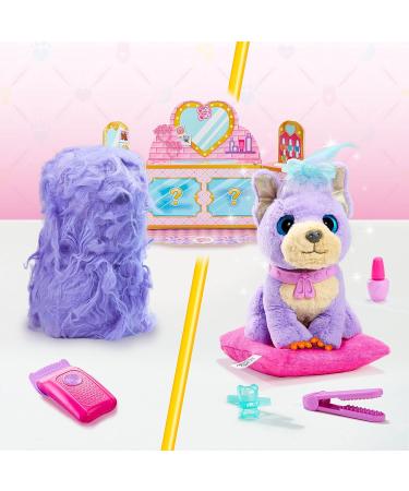 Little Live Pets Scruff-a-Luvs Cutie Cuts Purple Plush - Shave, Reveal & Style - Buy Online on GoSupps.com