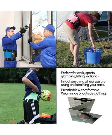 3X-Large MEDiBrace Back Support Belt for Lower Lumbar Pain Relief - Orthopaedic Waist Compression for Men and Women - Sciatica, Scoliosis, Disc, Lifting Support - Skye Blue (44 to 51 inches) - Buy Online on GoSupps.com