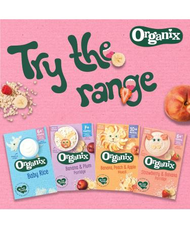 Organix  Baby Rice Organic 6+ Months - Pack of 5 - 100g - Buy Online on GoSupps.com