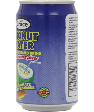 Grace Coconut Water with Pulp 310 ml (Pack of 12) - Buy Online on GoSupps.com
