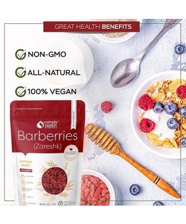 USimplySeason Barberry (Zereshk) 4 Oz | Whole Dried Berries 4 Ounce - Buy Online on GoSupps.com