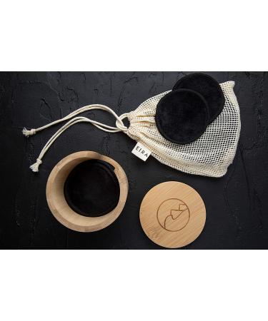 Eira Reusable Makeup Remover Pads with Laundry Bag | Zero Waste Facial Rounds | Soft Bamboo Cotton | Large Toner Rounds | Eco-Friendly Storage Holder - Buy Online on GoSupps.com