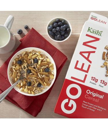Kashi GO Breakfast Cereal Original 13.1oz Box - Excellent Source of Fiber - Buy Online on GoSupps.com