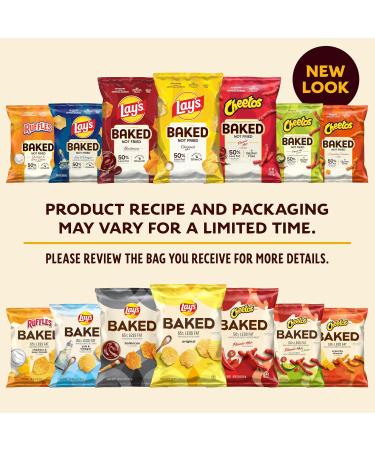 Frito-Lay Lot de 21 sachets de pommes de terre cuites au four sacs go ter portion unique 21 pi ces chips de pommes de terre cuites au four gu pards cuits volants au four Nombreuses utilisations : 1 unit (Lot de 1) - Buy Online on GoSupps.com