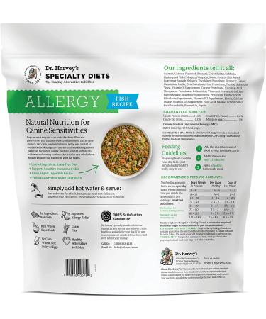 Dr. Harvey's Allergy Fish Recipe Dog Food for Sensitivities - 5lb Pack - Buy Online on GoSupps.com