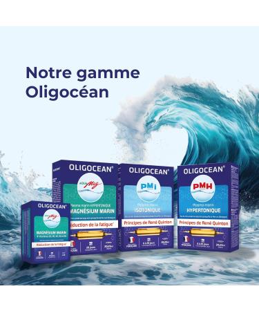 OLIGOC AN PMI Isotonic Marine Plasma Principles of Quinton Made in France 20 ampoules of 10 ml - Buy Online on GoSupps.com